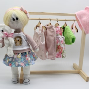 Tilda Puppe, personalisierte Puppe, Häkelpuppe, Interior Puppe, Puppenkleidung, Amigurumi Puppe, handgemachte Puppen, Häkelpuppen