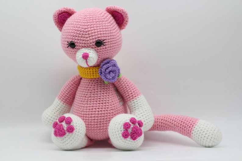 Crochet Cat, Amigurumi Cat, Stuffed Cat, Stuffed Animal, Crochet Toy