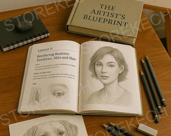 Drawing Skills Course: Project-Based Art Guide for Beginners (Digital Download