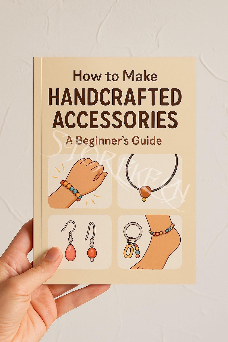 How to Make Handmade Accessories | Jewelry Crafting Book for Beginners ...