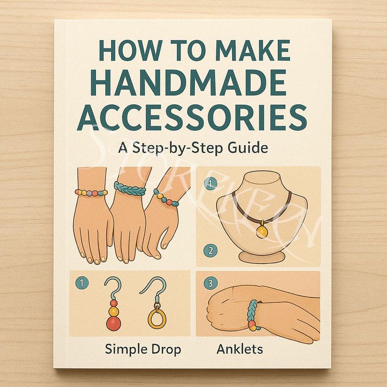 How to Make Handmade Accessories | Jewelry Crafting Book for Beginners ...