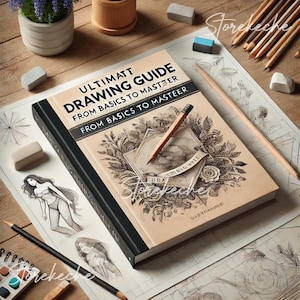 Ultimate Drawing Guide: Step-by-Step Sketching & Shading for Beginners | Learn to Draw Realistically with 109 Pages of Tips AND Techniques