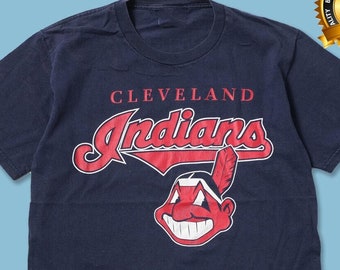 AJF,vintage cleveland indian shirts 