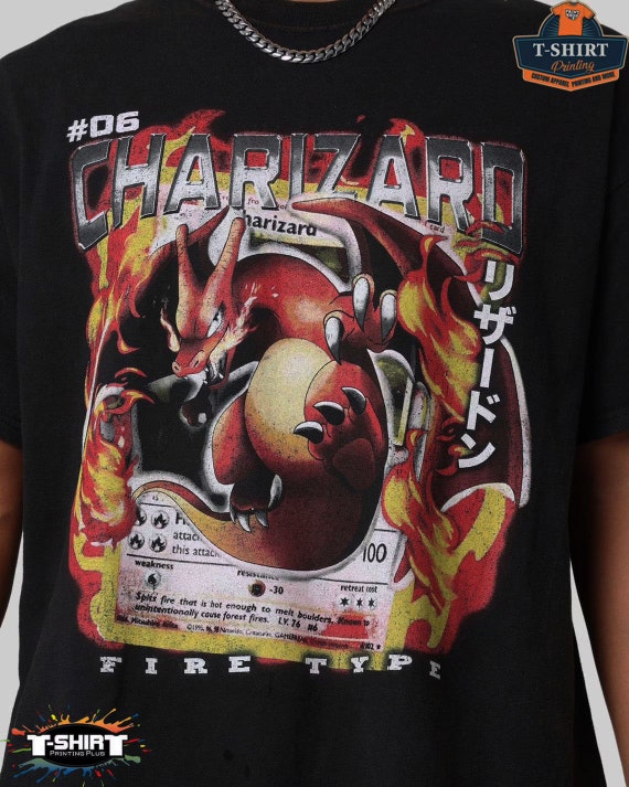 charizard vintage tee
