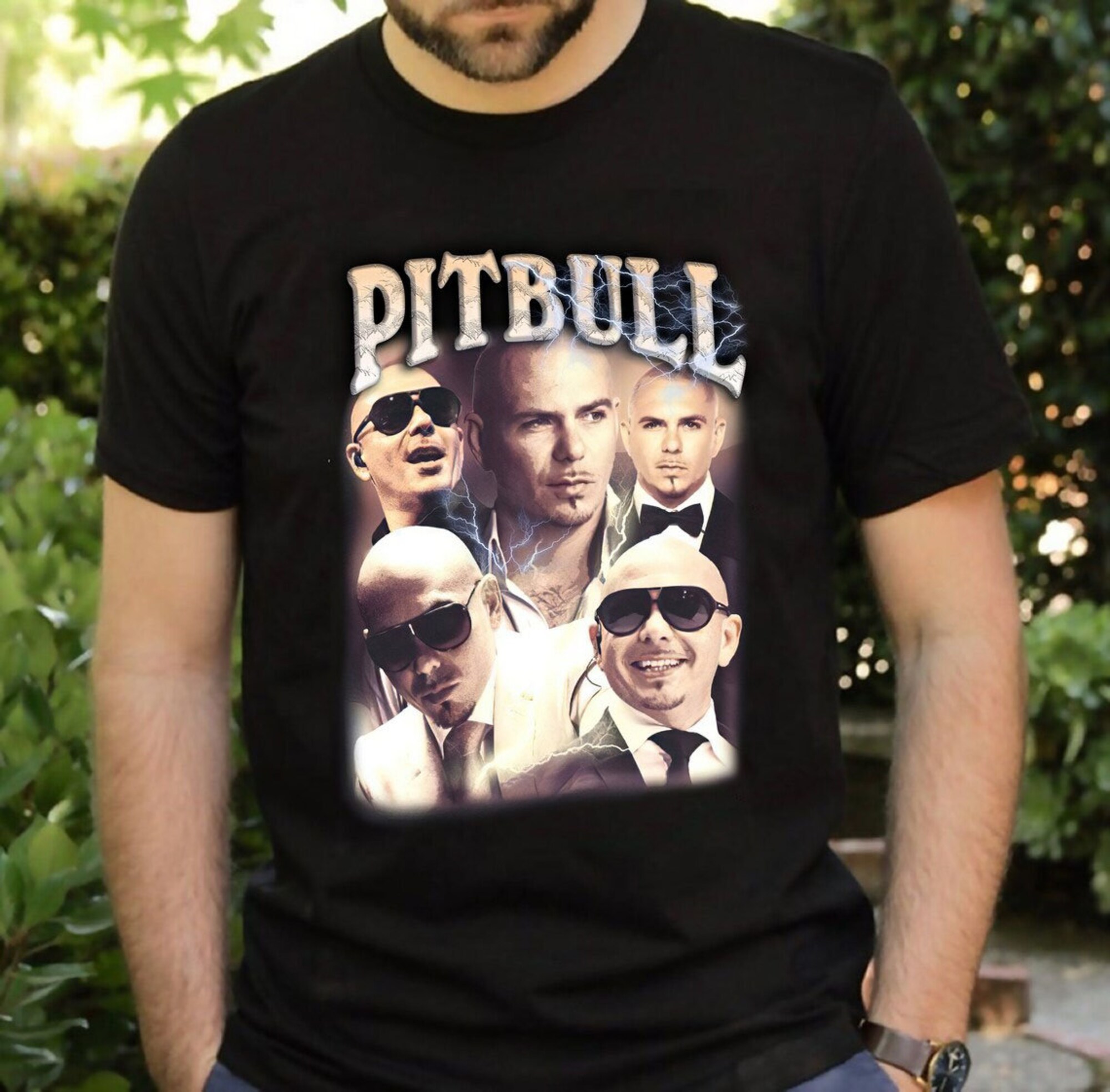 Discover Pitbull Shirt, Hip Hop Shirt, Rap shirt, Vintage 90s, Retro 90 Shirt, Pitbull tshirt, pitbull tee, pitbull t-shirt vintage shirt retro shirt