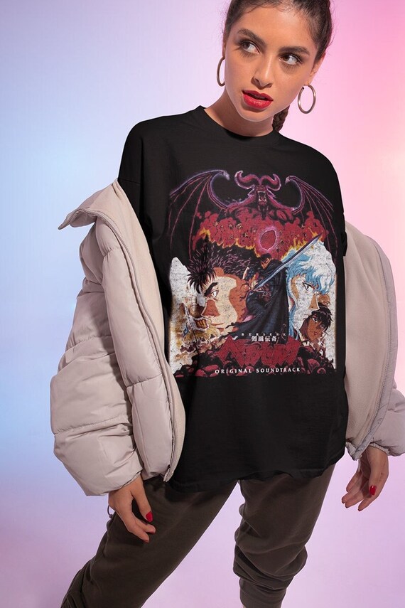 anime vintage graphic tees