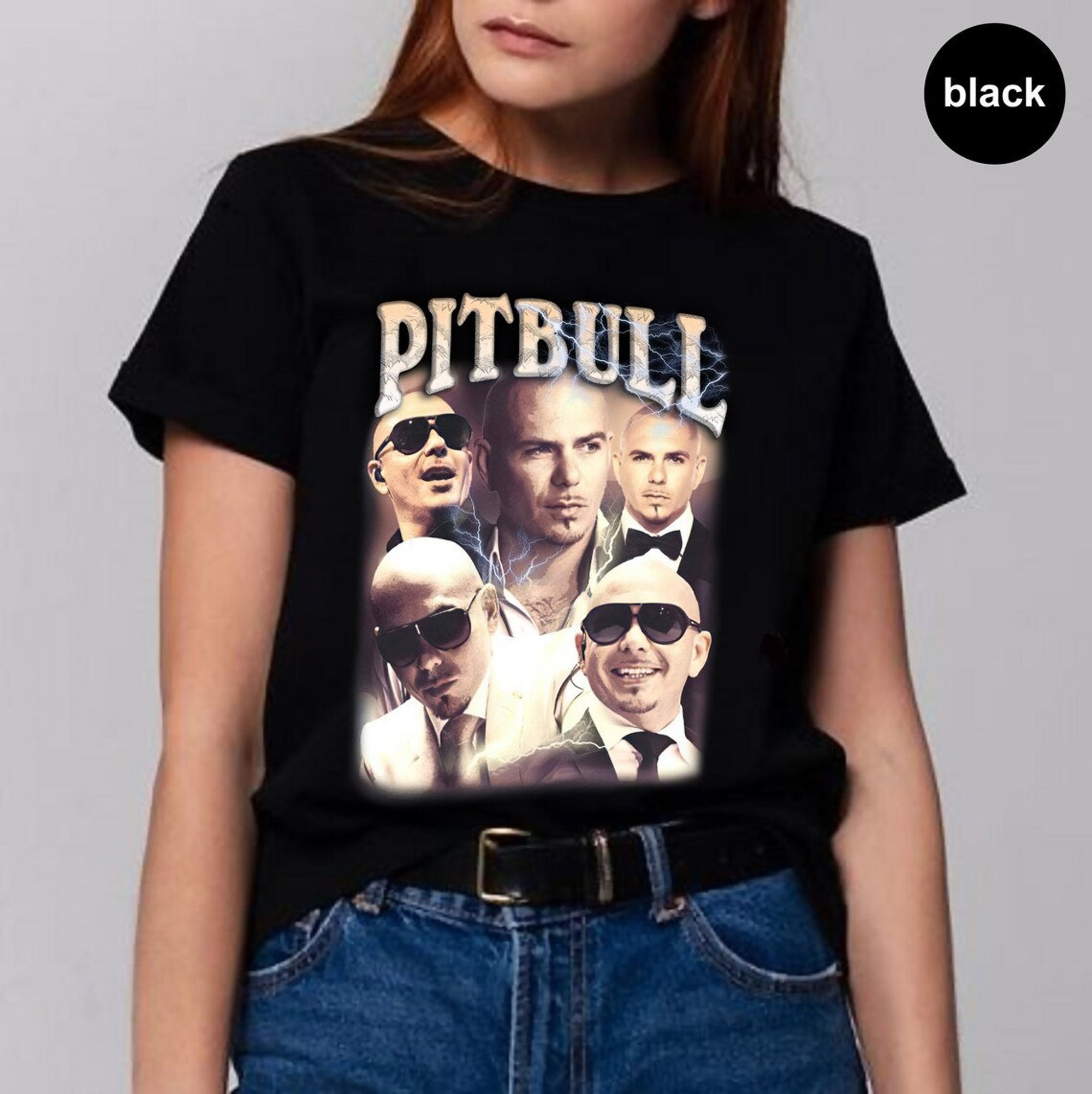 Discover Pitbull Shirt, Hip Hop Shirt, Rap shirt, Vintage 90s, Retro 90 Shirt, Pitbull tshirt, pitbull tee, pitbull t-shirt vintage shirt retro shirt