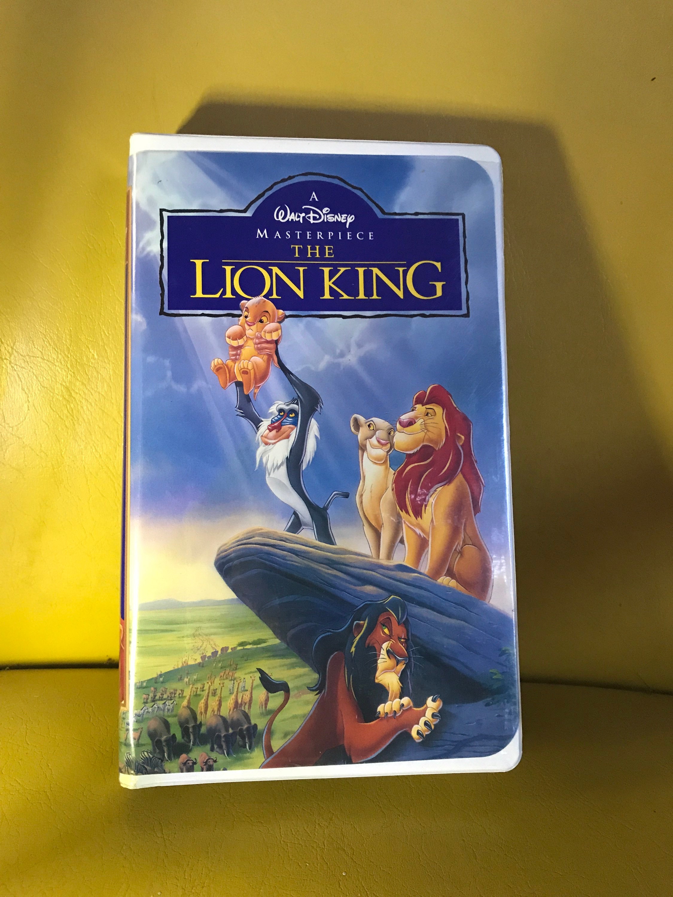 Disney Masterpiece VHS Lion King - boxmodular.com.br