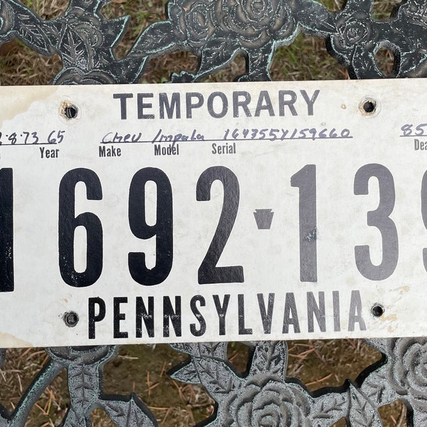 Wall Display for License Plate Etsy