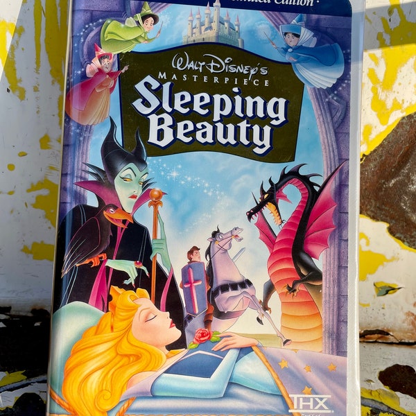 Walt Disney Masterpiece “ Sleeping Beauty “ VHS Tape with Original Box
