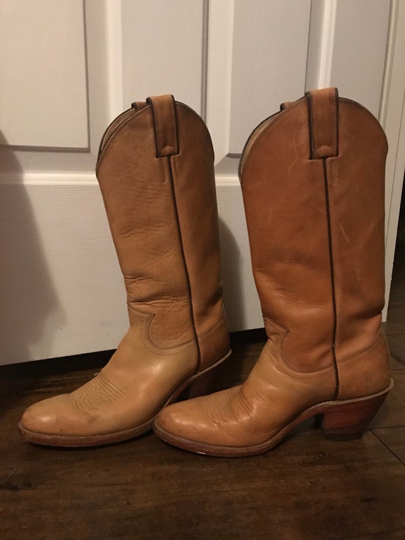 Vintage Ladies Justin Cowboy Boots