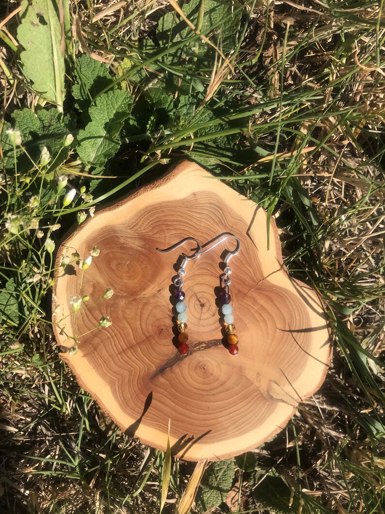 Hanging earrings