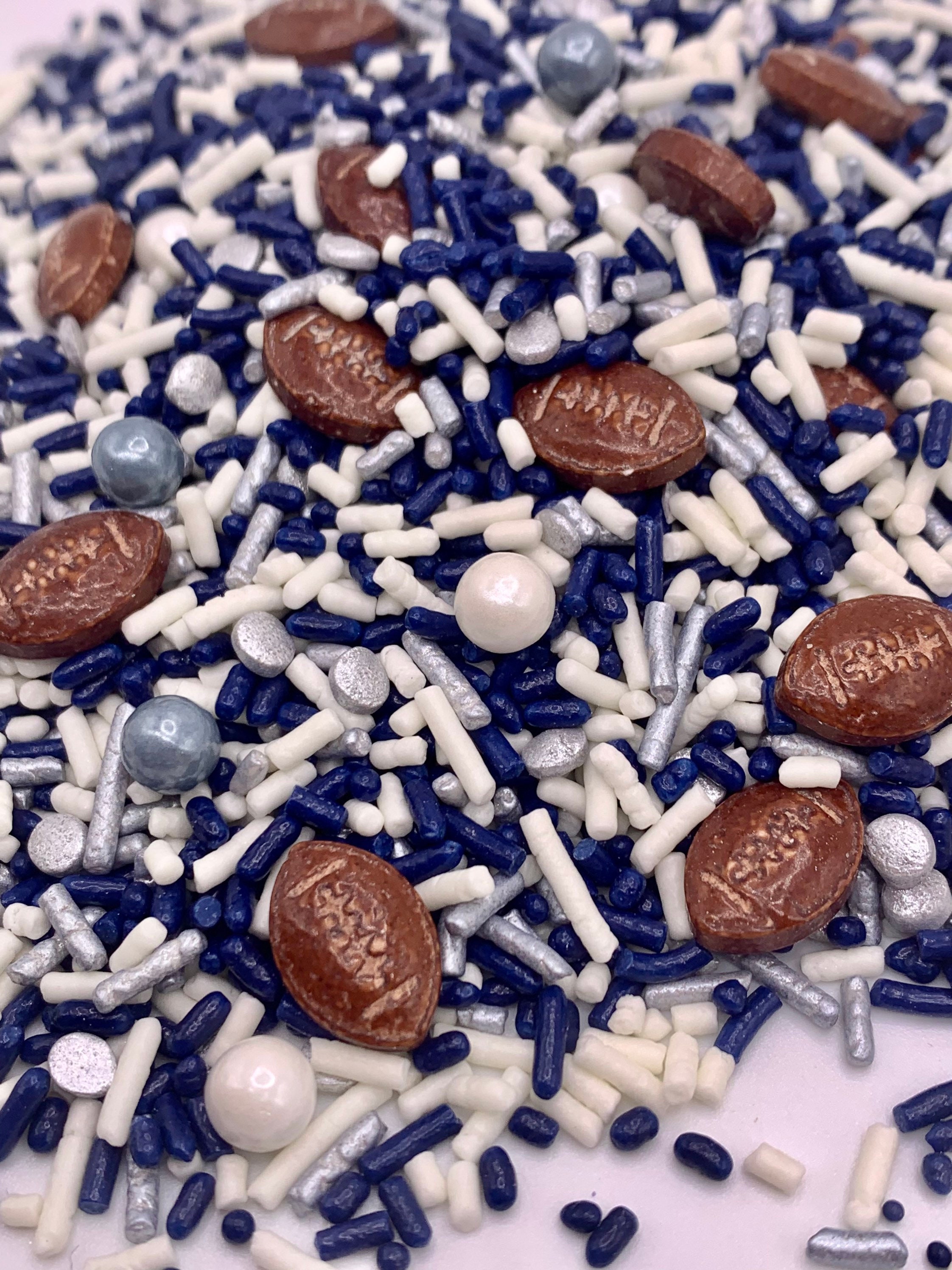 Dallas Cowboys NFL Football Sprinkles Cowboys Sprinkles Etsy