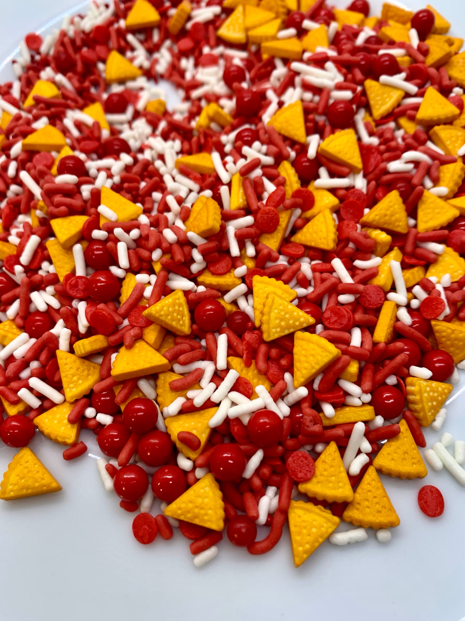 Pizza Party Sprinkle Mix, Edible Pizza Slice Sprinkle Mix, Ninja Turtle