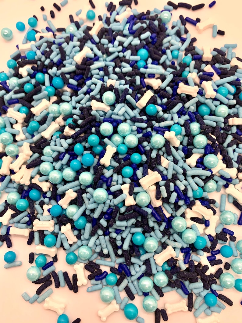 A Dog Named Blue Blues Clues Theme Edible Sprinkles Etsy Australia