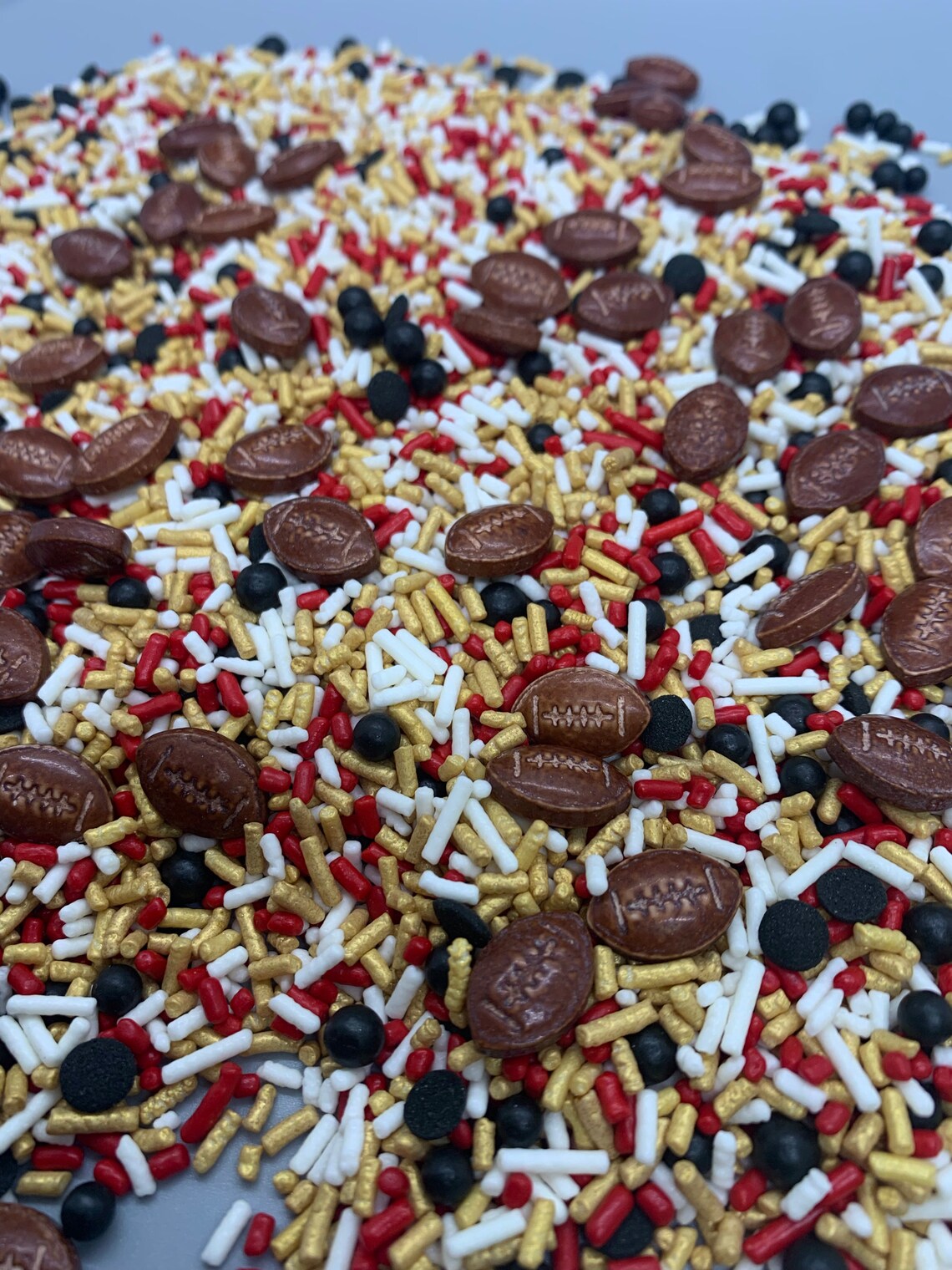 San Francisco 49ers NFL Football Sprinkles NFL Sprinkles Etsy