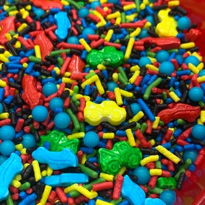 Vroom! Sprinkle Mix, Cars and Trucks Sprinkle Mix, Car Movie Party, Car Cake, Car Lover Birthday Party