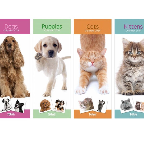 2024 Puppy Calendar Etsy
