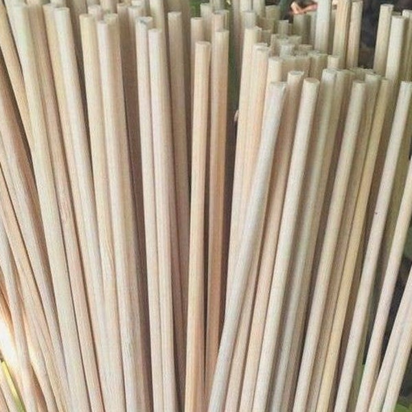 40 X Reed Diffuser Replacement Spare Sticks 20cm x 3mm Premium Quality Natural Wood