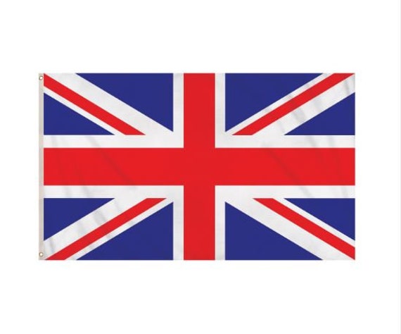 Union Jack Flag 5ft X 3Ft Adult Blue Red White Union Jack Flag 5ft X 3Ft Adult Blue Red White