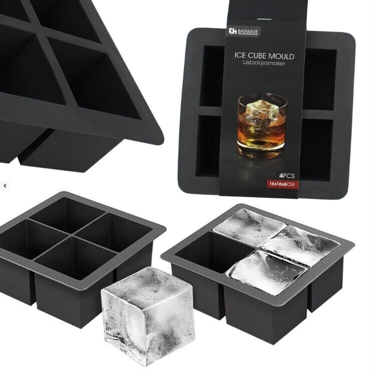 Spherical Ice Ball Maker Silicone Round Ice Cube Trays For Large Ice Balls, Kitchen Icemaker Tool For Whiskey & Cocktails From Funoutdoor, $4.6