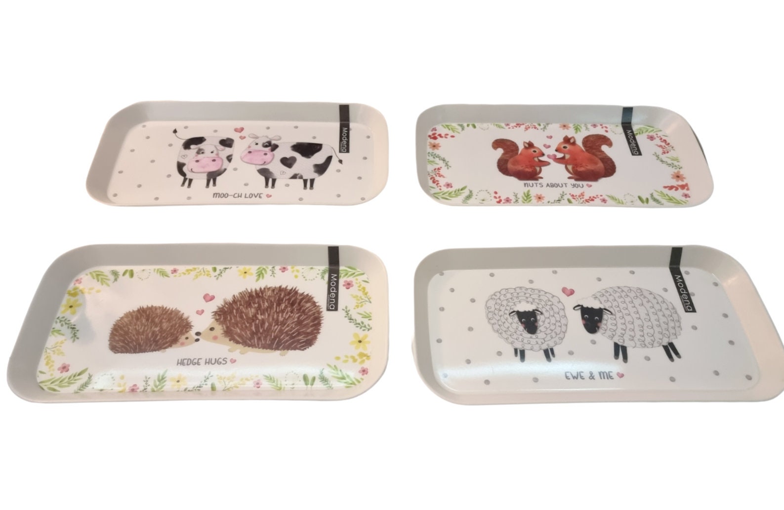 Melamine Mini Dotty Tray, Tableware & Serving