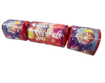 Giant Jumbo Bingo Christmas Cracker XL Family Games Xmas Eve Fun With Accessories