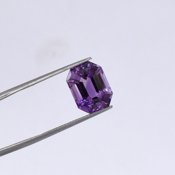 6.30 Cts Natural African Amethyst Octagon Shape Cutstone,Purple Amethyst Gemstone,Dark Amethyst Pendant,Purple Amethyst,Engagement Ring