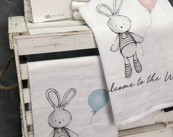 Baby Muslin, Blanket Boy or Girl
