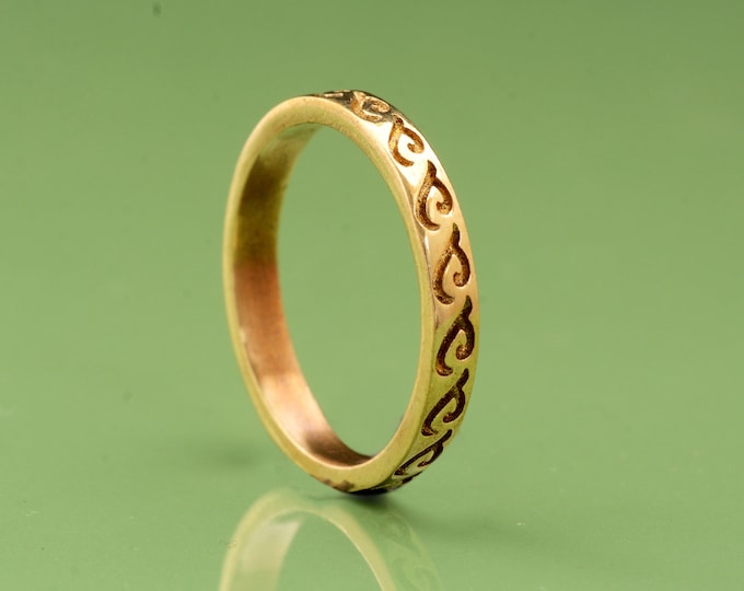 engraved ring,engraved brass ring,brass ring,midi ring,minimalist ring,boho rings,mens ring,rings for women,dragon shape ring