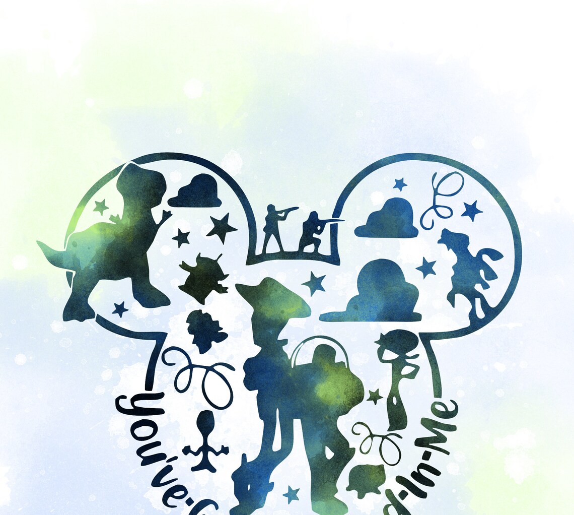 Toy Story Quote Set Woody Buzz Jessie print art Disney Etsy