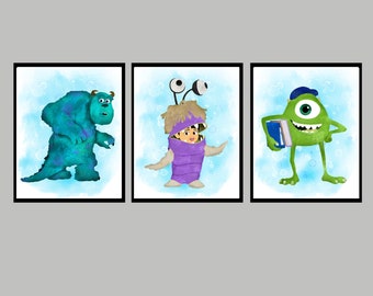 monsters inc mini crib bedding