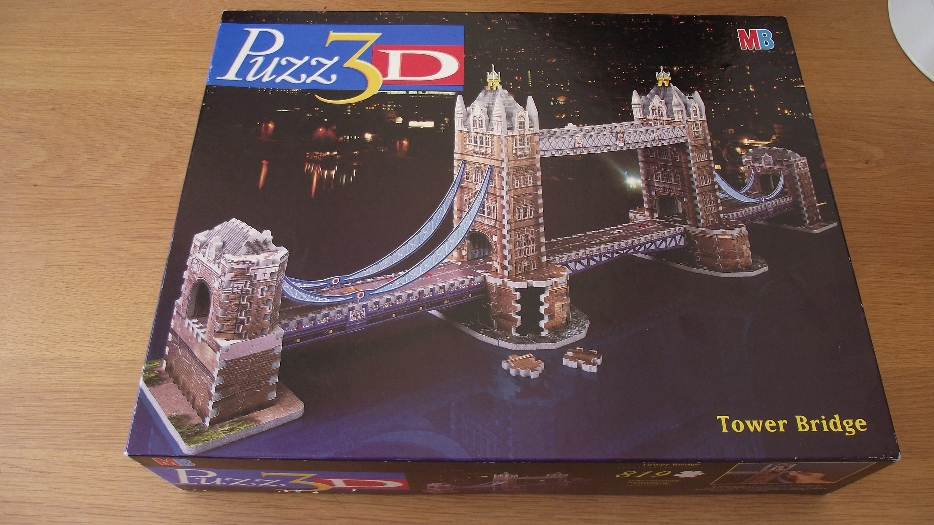 uitbreiden oase neutrale MB Puzzles 'tower Bridge 3D' Puzzle 819 Pieces. - Etsy