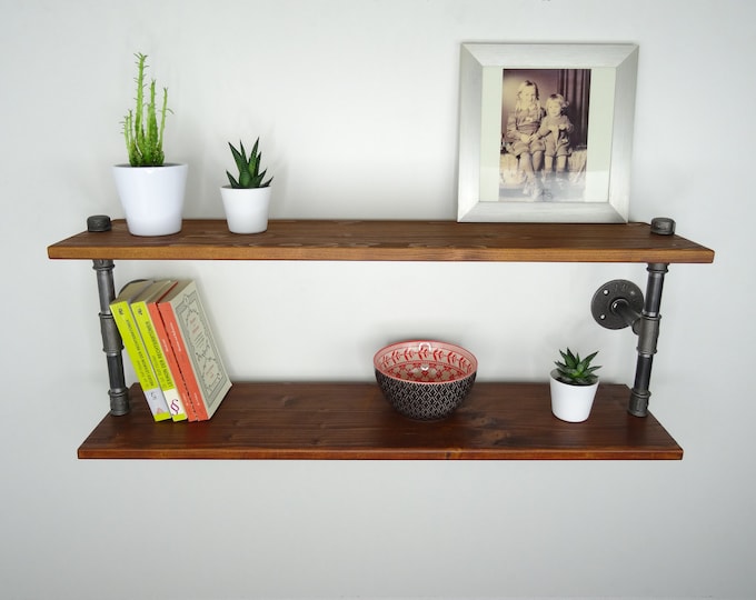 Wall shelf in industrial design #9