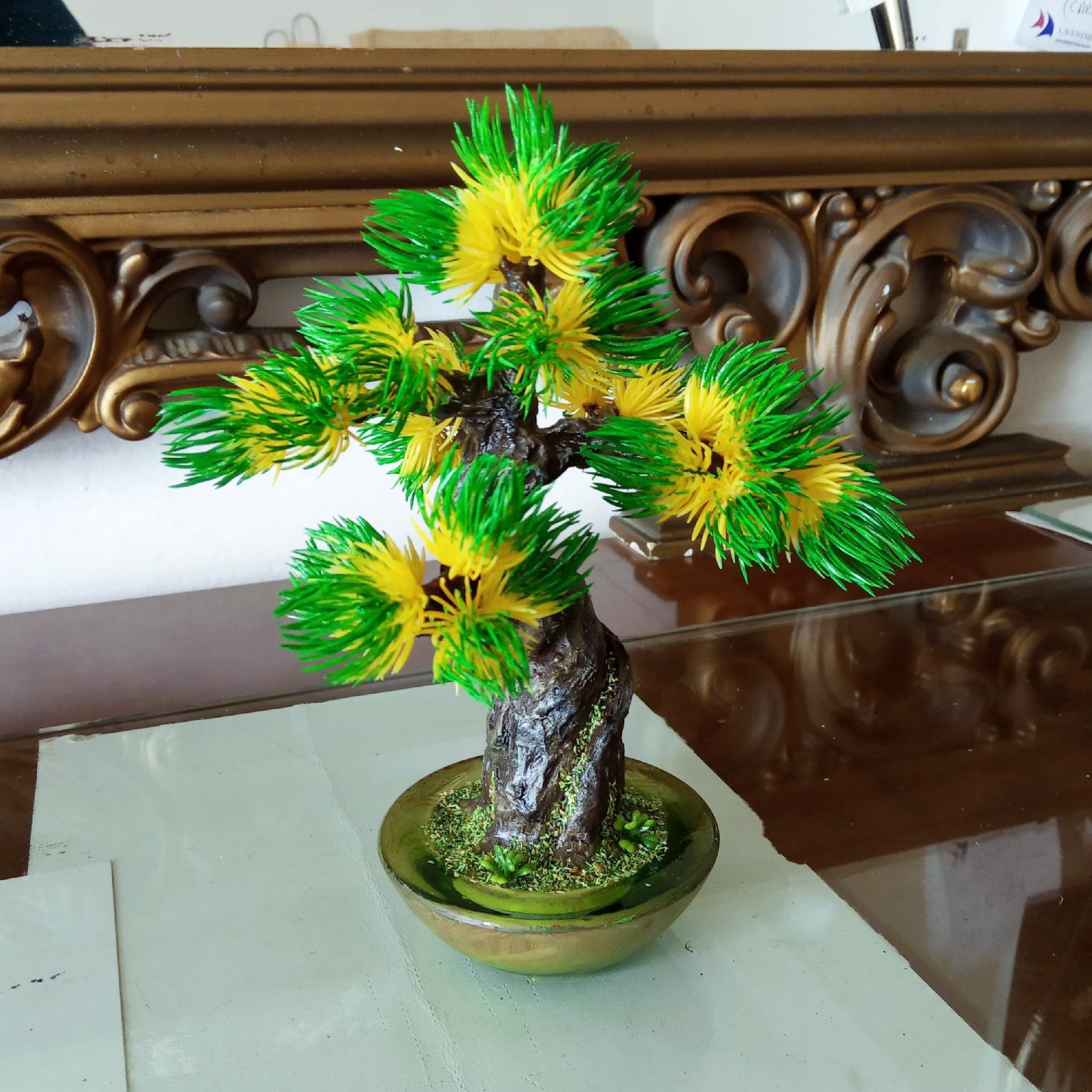 Bonsai Baum kleine gefälschte Bonsai künstlichebaum Puppenhaus | Etsy