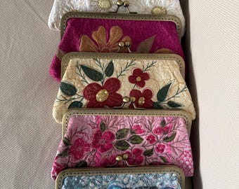Handmade Embroidered Glasses Case: Beaded Eyewear Protector