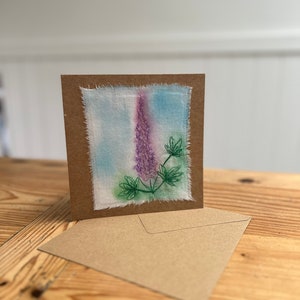 Idée cadeau carte de voeux à planter faite main et respectueuse de l'environnement pour maman, condoléances, félicitations et plus