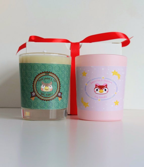 Animal Crossing New Horizons Inspired Votive Candles Celeste Etsy UK