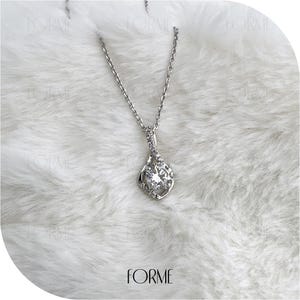 Lab Diamond Infinity Pendant: 1 Carat, 14K Solid Gold Necklace