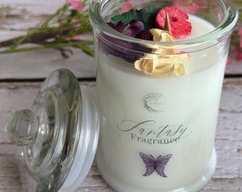 Boho Scented Candle Fantasy Fragrance Coco Soy Scented Candle 150ml or 350ml Home Decor Gift For Her Wedding Favour Housewarming Gift