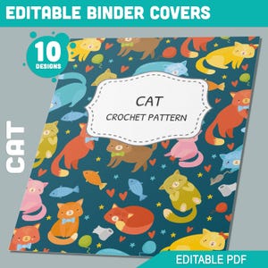 Binder Cover Printable Editable, 10 Covers+Spines, Binder Insert, Planner Cover, Teacher Binder, School Binder Cover, Printable Binder Cover