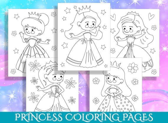 Principesse da Colorare: i migliori pdf gratuiti da stampare