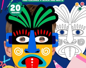 African Tribal Mask Craft