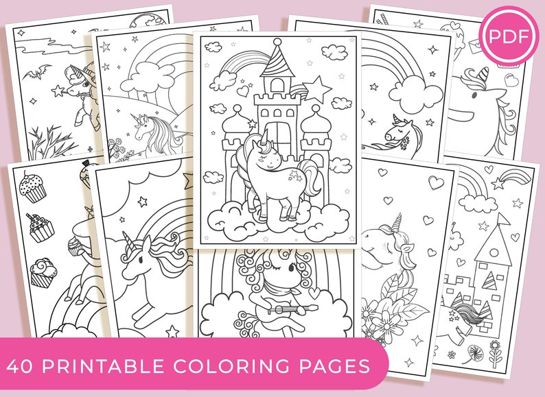 among us coloring pages printable unicorn among us