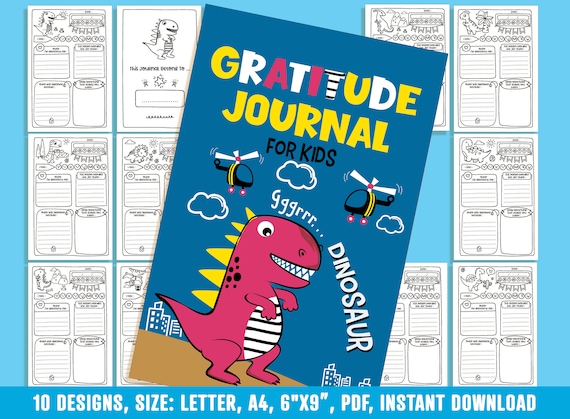 Blue Gratitude Journal Carnet de gratitude Journal de gratitude  dauto-exploration -  France