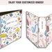Binder Cover Sewing Pattern, 10 Printable/editable Covers+spines ...