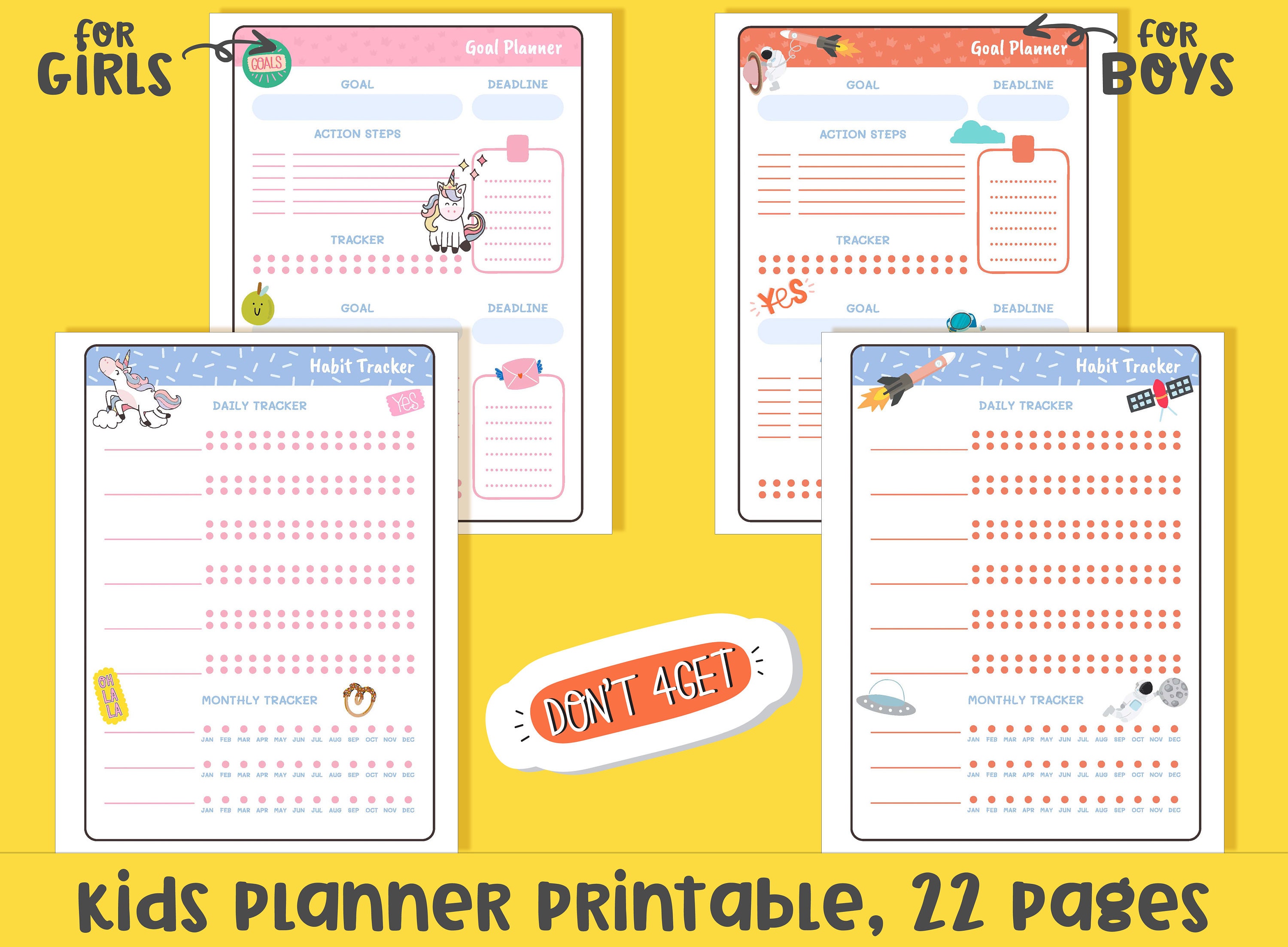 A Cute Printable Weekly Planner to Help You Tackle 2024