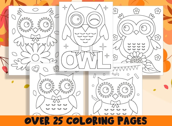 Happy Animals Coloring Book for kids: 100 Funny Animals - Easy Coloring  Pages For Preschool and Kindergarten - Ages 3 -10 Years