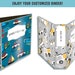 Vehicle Binder Covers, 10 Printable/editable Binder Covers &amp; Spines ...