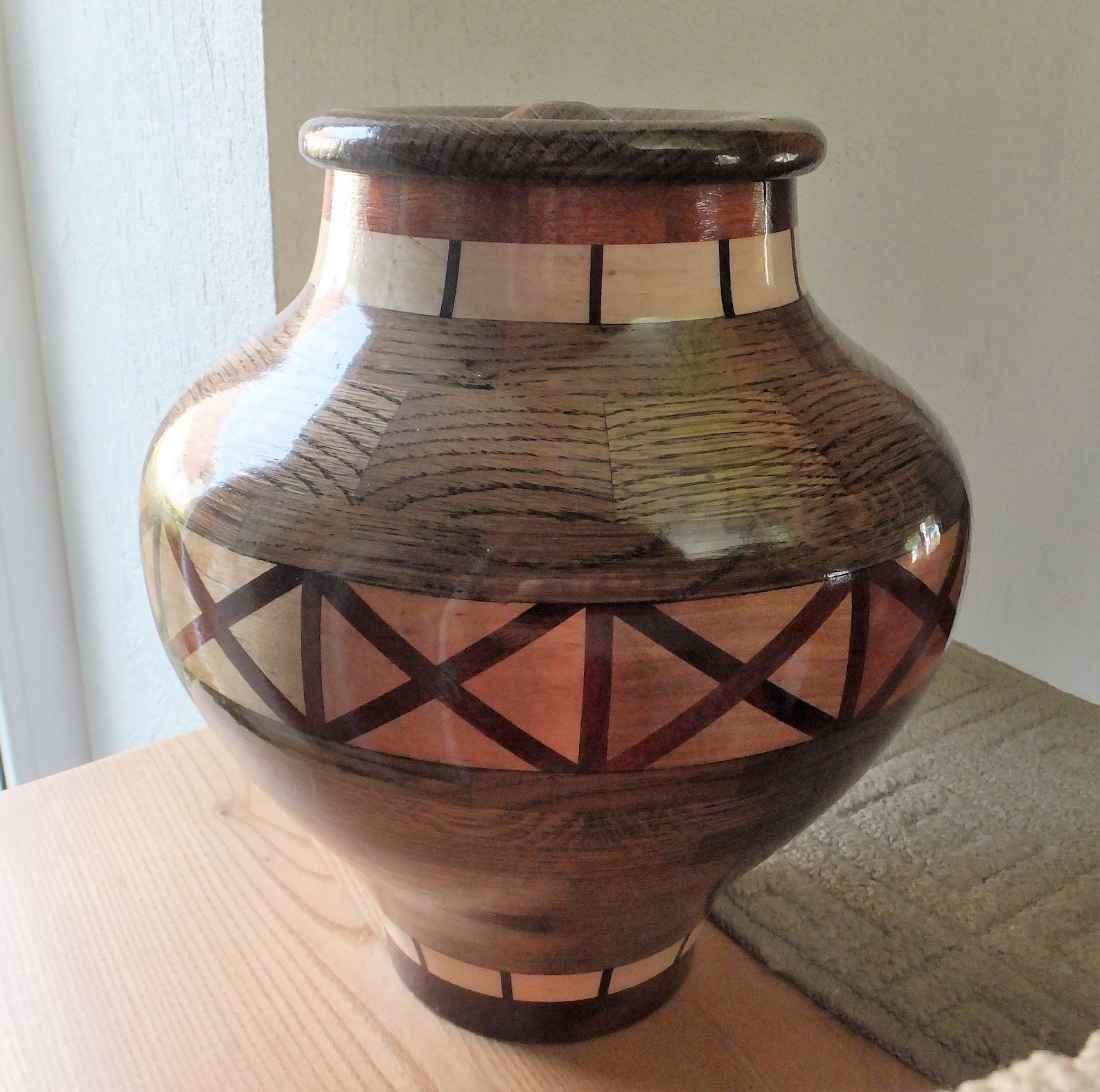 Handmade wooden urn Etsy